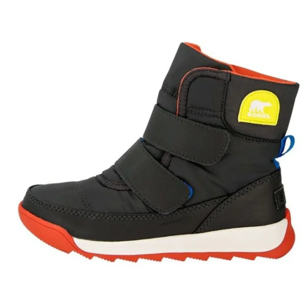 Sorel Toddler Whitney II Strap Size 5 Infant Jet Poppy Red NWB